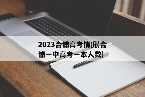 2023合浦高考情况(合浦一中高考一本人数)