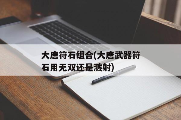 大唐符石组合(大唐武器符石用无双还是溅射)